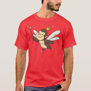 T-shirt Fairy Gorilla Faune animal mystique Gorilla Fai