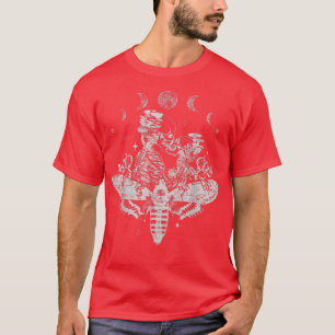 T-shirt Fairy Grunge Fairycore Esthétique Squelette Goth L
