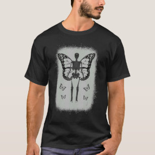 T-shirt Fairy Grunge Fairycore Squelette esthétique Butter