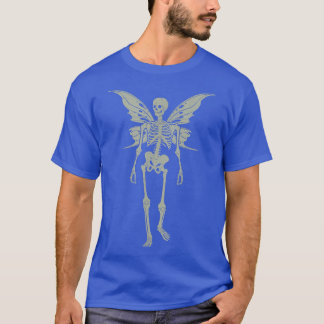 T-shirt Fairy Grunge Fairycore Vêtements Squelette Fée Win