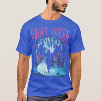 T-shirt Fairy Queen Grunge esthétique Dark Fairycore Goth