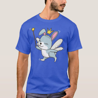 T-shirt Fairy Rabbit animal animal animal lapin mystique l