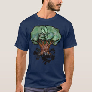 T-shirt Fairy Tree Art vert nature lovers fairies druid d
