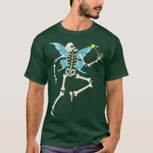 T-shirt Fairycore Aesthetic Skeleton Fairy Grunge Goth 