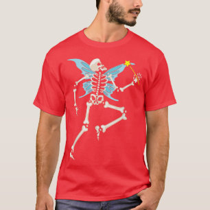 T-shirt Fairycore Aesthetic Skeleton Fairy Grunge Goth