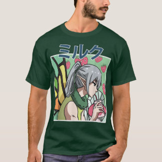 T-shirt Fairycore Aesthétique Anime Girl Kawaii Japonais M