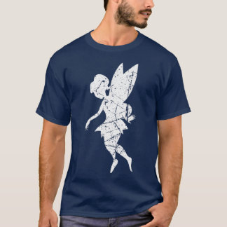 T-shirt Fairycore Créatures Magiques Flying Fairy Grunge F