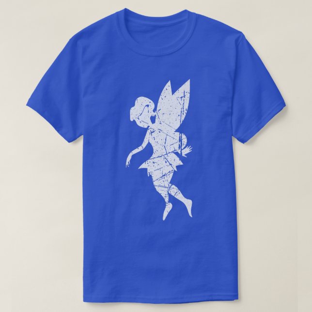 T-shirt Fairycore Créatures Magiques Flying Fairy Grunge F (Design devant)