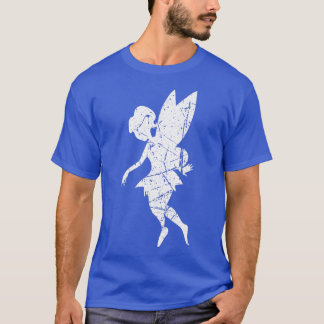 T-shirt Fairycore Créatures Magiques Flying Fairy Grunge F