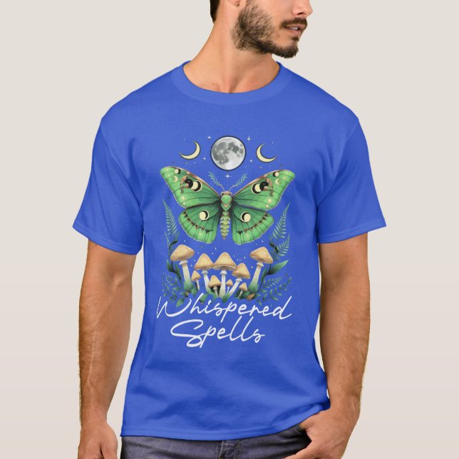 T-shirt Fairycore Dark Fairy Art gothique Whispped Spells  (Devant)