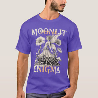 T-shirt Fairycore Dark Fairy Lune Enigma cadeau