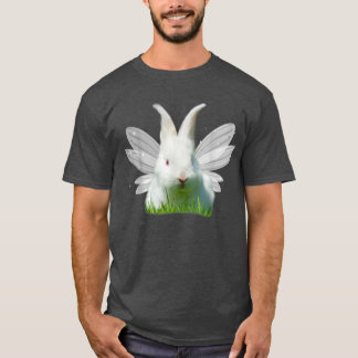 T-shirt Fairycore Esthétique Cute Fairy Bunny Rabbit Façad