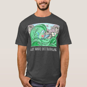 T-shirt Fairycore esthétique Kawaii Frog Fairy Wade Off Ka