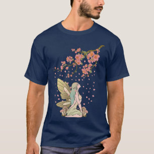 T-shirt Fairycore Fairy Core Grunge Cerise Bloss