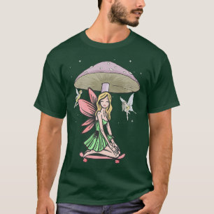 T-shirt Fairycore Fairy Grunge Skateboard Mus