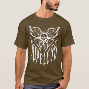 T-shirt Fairycore Grunge Vêtements Gothique Squelette Butt