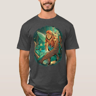 T-shirt FairycoreForêts de fées esthétiques pour les femme