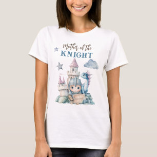 T-shirt Fairytale Dreamy Dragon Blue Knight Baby shower