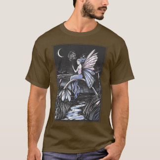 T-shirt Fairywave Faecore Fairy Night Fairycore Imaginaire