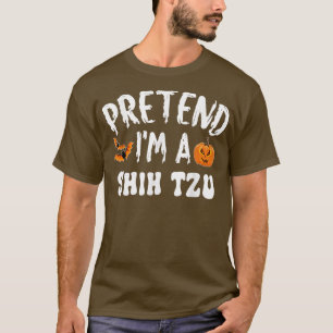 T-shirt Fais Comme Si Je Étais Un Costume Chiite Tzu Hallo