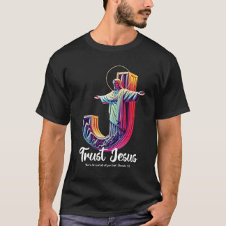 T-shirt Fais confiance à Jésus (Proverbes 3:5)