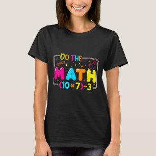 T-shirt Fais Le Calcul 67 Mème De Professeur Drôle 