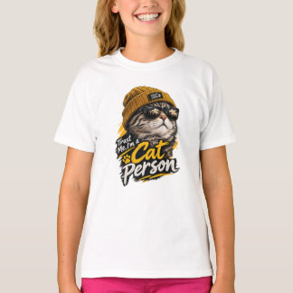 T-shirt Fais-moi confiance, je suis un amateur de chats – 
