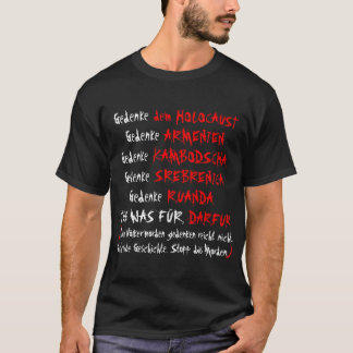 T-shirt Fais quelque chose pour le Darfour