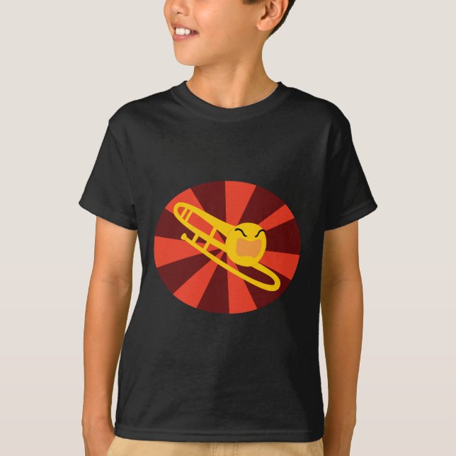 T-shirt faisant rage de trombone (Devant)