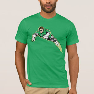 T-shirt Faisceau d'énergie vert de lanterne