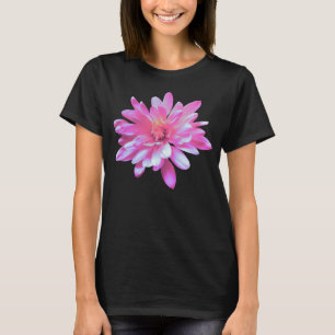 T-shirt Faisceau rose, photo à fleurs rétro