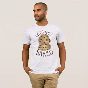 T-shirt Faisons cuire du chocolat chip Cookie Dough Foodie