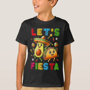 T-shirt Faisons de Fiesta Taco Avocado Funny Cinco De Mayo