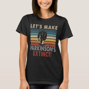 T-shirt Faisons de la maladie de Parkinson un pied d’égali