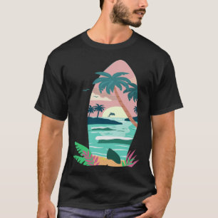 T-shirt Faisons des vagues Sauvons les mers Océans Dolphin
