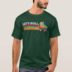 T-shirt Faisons du roller skate vintage
