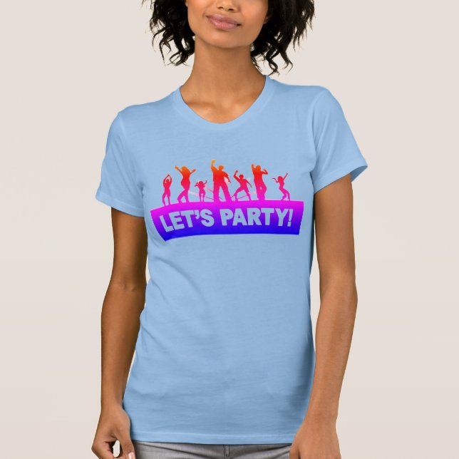 T-shirt Faisons la fête (Devant)