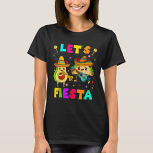 T-shirt Faisons la fête Taco Avocat Drôle Cinco De Mayo Me