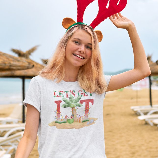 T-shirt Faisons un Noël drôle (Créateur téléchargé)
