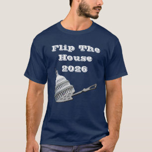 T-shirt Faisons voter la Chambre en bleu 2026