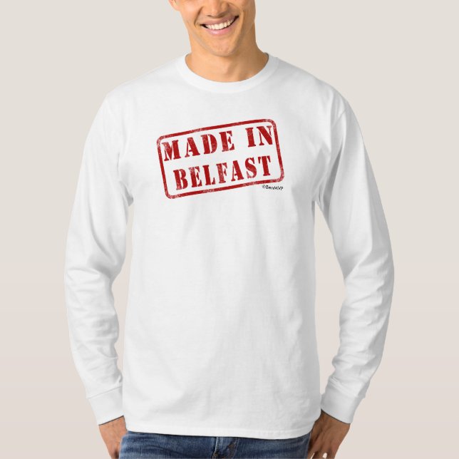 T-shirt Fait à Belfast (Devant)
