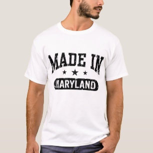 T-shirt Fait Dans Le Maryland