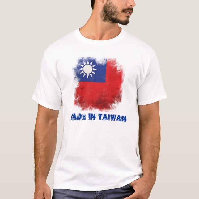 T-shirt Fait dans Taïwan (Devant)