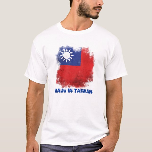 T-shirt Fait dans Taïwan (Devant)