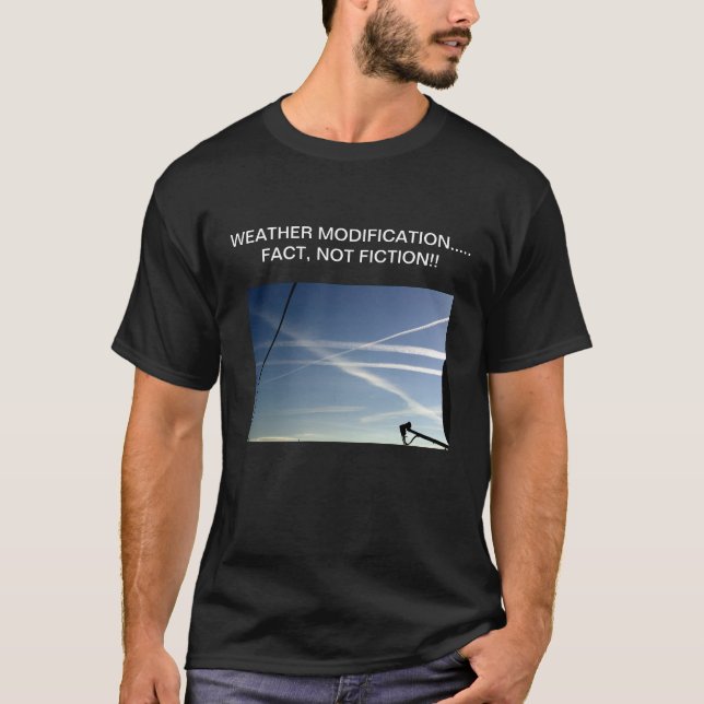 T-SHIRT FAIT DE MODIFICATION MÉTÉOROLOGIQUE .....….PAS (Devant)