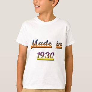 T-SHIRT FAIT EN 1930