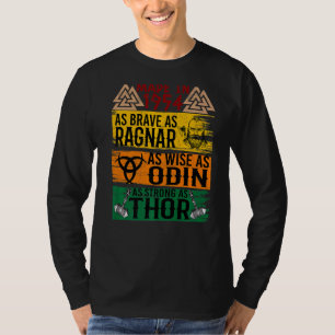 T-shirt Fait En 1954 Aussi Brave Que Ragnar Que Sage Odin