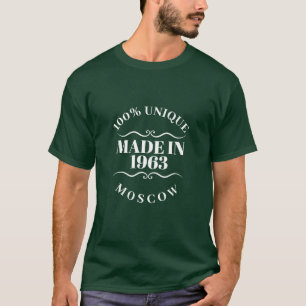 T-shirt Fait en 1963