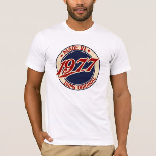 T-shirt Fait En 1977