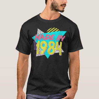 T-shirt Fait En 1984 40E Anniversaire